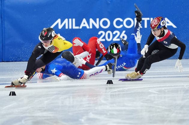 Italy s Arianna Fontana during the Short Track Speed skating, Eisschnelllauf Women s 1500m at the Milano Cortina 2026 Winter Olympics, in Milan (Italy) February 20, 2026 (Photo Claudio Furlan LaPresse)  Copyright: xClaudioxFurlan LaPressex