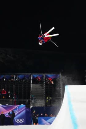 February 20, 2026, Livigno, Italy: Canada s Dylan Marineau (10) competes in his first run during the men s freeski halfpipe final at the Milano Cortina 2026 Winter Olympic Games, Olympische Spiele, Olympia, OS in Livigno, Italy on Friday, Feb. 20, 2026. Canada News - February 20, 2026  - ZUMAc35_ 20260220_zaf_c35_108 Copyright: xSeanxKilpatrickx