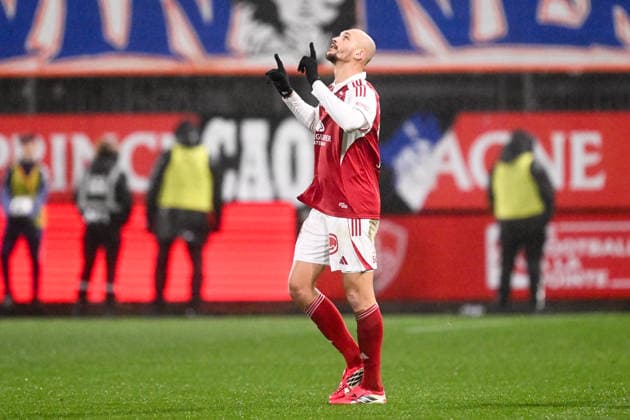 Stade Brestois 29 v Olympique de Marseille - Ligue 1 McDonald s 2025 2026 19 Ludovic AJORQUE (sb29) during the Ligue 1 McDonald s match between Brest and Marseille at Stade Francis-Le Ble on February 20, 2026 in Brest, France. Brest France  Copyright: xFEPx 776461932