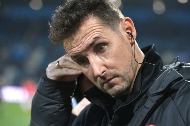 Trainer Miroslav KLOSE (N) Portraet, Porträt, Portrait, Angeschnittenes Einzelbild, Einzelmotiv, Fussball 2. Bundesliga, 23. Spieltag, matchday 23, VfL Bochum (BO) - 1. FC Nuernberg 1-1 am 20.02.2026, Vonovia Ruhrstadion Bochum Deutschland. DFL regulations prohibit any use of photographs as image sequences and or quasi-video Ã‚Â