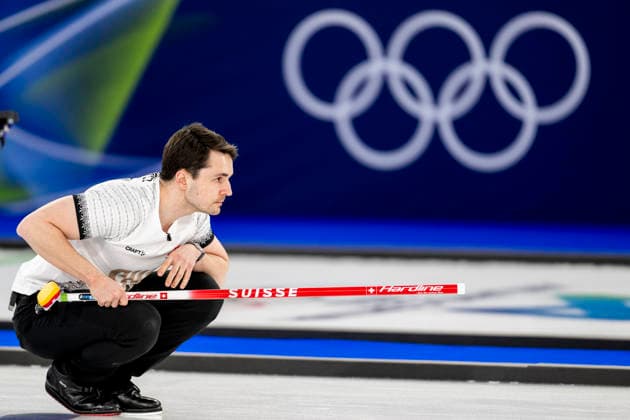 260220 Benoit Schwarz-van Berkel of Switzerland competes in a men s curling bronze medal match between Norway and Switzerland during day 14 of the 2026 Winter Olympics on February 20, 2026 in Cortina. Photo: Jon Olav Nesvold BILDBYRAN COP 217 JE0128 curling Olympic Games, Olympische Spiele, Olympia, OS olympics winter olympics os ol olympiska spel vinter-os olympiske leker milano cortina 2026 milan cortina 2026 milano cortina 2026 olympic games milano cortina 2026 winter olympic games milano cortina-os milano cortina-ol vinter-ol 14 bbeng schweiz sveits norge norway *** 260220 Benoit Schwarz van Berkel of Switzerland competes in a men s curling bronze medal match between Norway and Switzerland during day 14 of the 2026 Winter Olympics on February 20, 2026 in Cortina Photo Jon Olav Nesvold BILDBYRAN COP 217 JE0128 curling olympic games olympics winter olympics os ol olympiska spel vinter os olympiske leker milano cortina 2026 milan cortina 2026 milano cortina 2026 olympic games milano cortina 2026 winter olympic games milano cortina os milano cortina ol vinter ol 14 bbeng schweiz sveits norge norway  Copyright: JONxOLAVxNESVOLD BB260220JE127