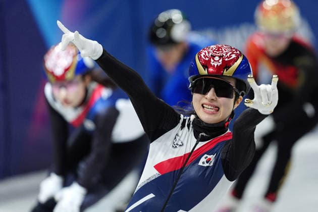 Kim Gilli gold medal during the Short Track Speed skating, Eisschnelllauf Women s 1500m at the Milano Cortina 2026 Winter Olympics, in Milan (Italy) February 20, 2026 (Photo Claudio Furlan LaPresse)  Copyright: xClaudioxFurlan LaPressex