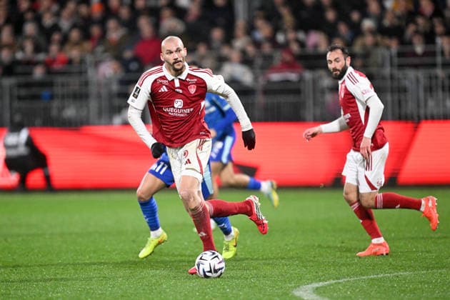 Stade Brestois 29 v Olympique de Marseille - Ligue 1 McDonald s 2025 2026 19 Ludovic AJORQUE (sb29) during the Ligue 1 McDonald s match between Brest and Marseille at Stade Francis-Le Ble on February 20, 2026 in Brest, France. Brest France  Copyright: xFEPx 776461932