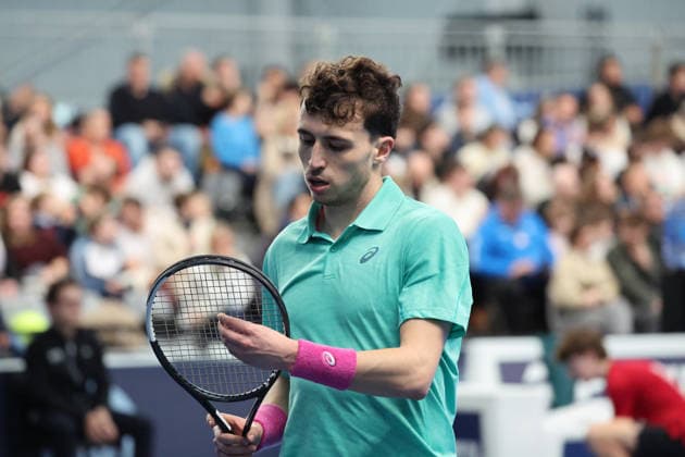 TENNIS : Play In Challenger Lille 2026 - ATP, Tennis Herren 125 Challenger Tour - 20 02 2026 ClÃ ment CHIDEKH (France) au Play In Challenger Lille 2026, ATP 125 Challenger Tour, le 20 fÃ vrier 2026 - photo Laurent Sanson PsnewZ  Copyright: xLaurentxSANSONx xPsnewZx