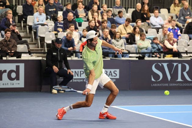 TENNIS : Play In Challenger Lille 2026 - ATP, Tennis Herren 125 Challenger Tour - 20 02 2026 Titouan DROGUET (France) au Play In Challenger Lille 2026, ATP 125 Challenger Tour, le 20 fÃ vrier 2026 - photo Laurent Sanson PsnewZ  Copyright: xLaurentxSANSONx xPsnewZx