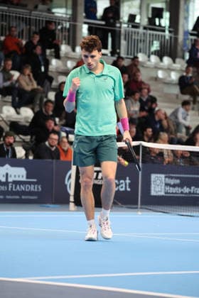 TENNIS : Play In Challenger Lille 2026 - ATP, Tennis Herren 125 Challenger Tour - 20 02 2026 ClÃ ment CHIDEKH (France) au Play In Challenger Lille 2026, ATP 125 Challenger Tour, le 20 fÃ vrier 2026 - photo Laurent Sanson PsnewZ  Copyright: xLaurentxSANSONx xPsnewZx