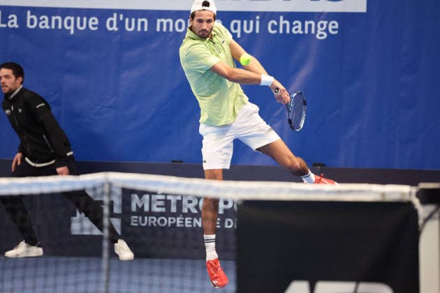 TENNIS : Play In Challenger Lille 2026 - ATP, Tennis Herren 125 Challenger Tour - 20 02 2026 Titouan DROGUET (France) au Play In Challenger Lille 2026, ATP 125 Challenger Tour, le 20 fÃ vrier 2026 - photo Laurent Sanson PsnewZ  Copyright: xLaurentxSANSONx xPsnewZx