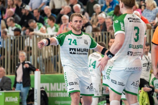 Handball I Herren I Saison 2025-2026 I 2. Bundesliga I 20. Spieltag I HC Oppenweiler Backnang - TUSEM Essen I 20.02.2026 Lukas Süsser (74, HC Oppenweiler Backnang) Backnang Murrtal Arena Baden-Württemberg Deutschland Copyright: xLobeca MaxxPetershansx