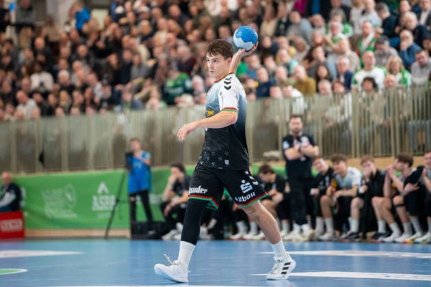 Handball I Herren I Saison 2025-2026 I 2. Bundesliga I 20. Spieltag I HC Oppenweiler Backnang - TUSEM Essen I 20.02.2026 Nils Homscheid (15, TUSEM Essen) Backnang Murrtal Arena Baden-Württemberg Deutschland Copyright: xLobeca MaxxPetershansx