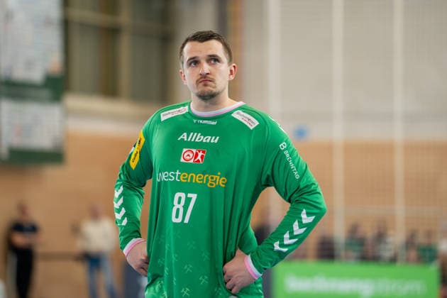 Handball I Herren I Saison 2025-2026 I 2. Bundesliga I 20. Spieltag I HC Oppenweiler Backnang - TUSEM Essen I 20.02.2026 Dominik Plaue (87, TUSEM Essen) Backnang Murrtal Arena Baden-Württemberg Deutschland Copyright: xLobeca MaxxPetershansx