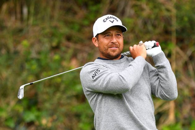 PACIFIC PALISADES, CA - FEBRUARY 20: Xander Schauffele hits a tee shot on the 6th hole during the second round of the Genesis Invitational on February 20, 2026, at Riviera Country Club in Pacific Palisades, CA. (Photo by Brian Rothmuller Icon Sportswire) GOLF: FEB 20 PGA, Golf Herren The Genesis Invitational EDITORIAL USE ONLY Icon260220003