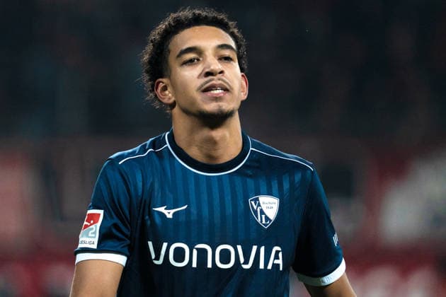 Deutschland: 2. Bundesliga 2025 2026 23. Spieltag, VfL Bochum vs. 1. FC Nürnberg Freitag, 20.02.2026 Vonovia Ruhr Stadion, Nordrhein-Westfalen Francis Onyeka (VfL Bochum, 21)
