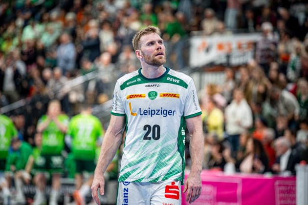 Handball Bundesliga; HSG Wetzlar - SC DHfK Leipzig, 20.02.26 William Bogojevic (SC DHfK Leipzig, 20) Handball Bundesliga; HSG Wetzlar - SC DHfK Leipzig: Wetzlar, 20.02.26 Copyright: xBEAUTIFULxSPORTS Roeczeyx