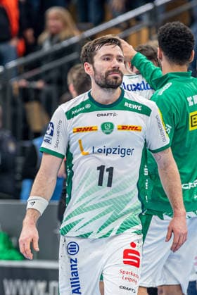 Handball Bundesliga; HSG Wetzlar - SC DHfK Leipzig, 20.02.26 Lukas Binder (SC DHfK Leipzig, 11) Handball Bundesliga; HSG Wetzlar - SC DHfK Leipzig: Wetzlar, 20.02.26 Copyright: xBEAUTIFULxSPORTS Roeczeyx