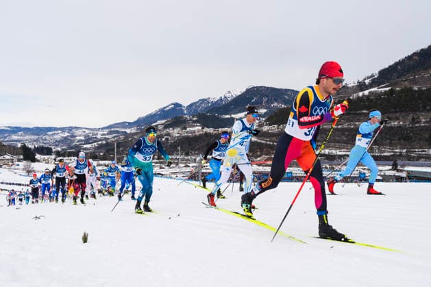 Winter Olympics in Milan Cortina 2026 Val di Fiemme, Italy 20260221. Thomas Stephen from Canada during the cross-country skiing 50 km Classic men Tesero CC-Stadium during the Winter Olympics in Milan Cortina 2026. Photo: Lise Aserud NTB Val di Fiemme Italy EDITORIAL USE ONLY. RESTRICTED USE FOR BETTING COMPANIES Ref:_SPOdYtCKBJ0-Ec.jpg *** Winter Olympics in Milan Cortina 2026 Val di Fiemme, Italy 20260221 Thomas Stephen from Canada during the cross country skiing 50 km Classic men Tesero CC Stadium during the Winter Olympics in Milan Cortina 2026 Photo Lise Aserud NTB Val di Fiemme Italy EDITORIAL USE ONLY RESTRICTED USE FOR BETTING COMPANIES  Copyright: xLisexAserudxx xNTBx