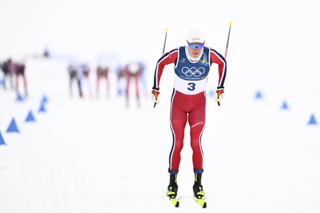 VAL DI FIEMME, ITALIEN 20260221 Martin Lowstrom Nyenget, Norge, i femmilen för herrar pa Tesero längdskidstadion under vinter-OS i Val di Fiemme, Italien. *** Bilden ingar i SPORTPAKET. För övriga BETALBILD *** VAL DI FIEMME ITALIEN x10430x *** VAL DI FIEMME, ITALY 20260221 Martin Lowstrom Nyenget, Norway, in the mens five-mile race at the Tesero cross-country stadium during the Winter Olympics in Val di Fiemme, Italy Picture in SPORT PACKAGE For others PAY PICTURE VAL DI FIEMME ITALY x10430x  Copyright: xChristinexOlsson TTx OS 2026 SKIDOR FEMMILEN HERRAR