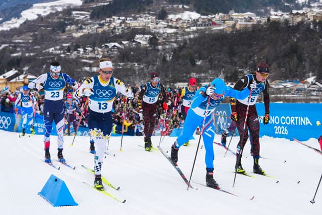 Winter Olympics in Milan Cortina 2026 Val di Fiemme, Italy 20260221. Emil Iversen from Norway during the cross-country skiing 50 km Classic men Tesero CC-Stadium during the Winter Olympics in Milano Cortina 2026. Photo: Lise Aserud NTB Val di Fiemme Italy EDITORIAL USE ONLY. RESTRICTED USE FOR BETTING COMPANIES Ref:_SPOwRrDKCagyBM.jpg *** Winter Olympics in Milan Cortina 2026 Val di Fiemme, Italy 20260221 Emil Iversen from Norway during the cross country skiing 50 km Classic men Tesero CC Stadium during the Winter Olympics in Milano Cortina 2026 Photo Lise Aserud NTB Val di Fiemme Italy EDITORIAL USE ONLY RESTRICTED USE FOR BETTING COMPANIES  Copyright: xLisexAserudxx xNTBx