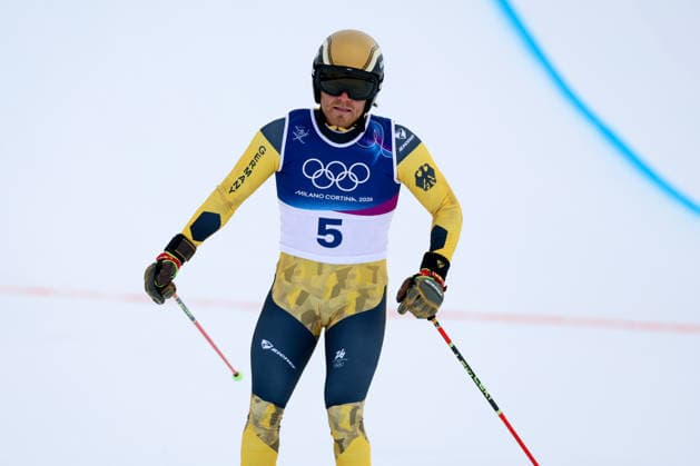 Livigno, Italien 21. Februar 2026: Ski Freestyle Ski Cross Männer - Olympia 2026 Im Bild: Tim Hronek (GER) Snow Park *** Livigno, Italy February 21, 2026 Ski Freestyle Ski Cross Men Olympia 2026 In the picture Tim Hronek GER Snow Park Copyright: xFotostandx xHettichx
