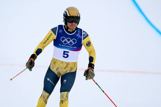 Livigno, Italien 21. Februar 2026: Ski Freestyle Ski Cross Männer - Olympia 2026 Im Bild: Tim Hronek (GER) Snow Park *** Livigno, Italy February 21, 2026 Ski Freestyle Ski Cross Men Olympia 2026 In the picture Tim Hronek GER Snow Park Copyright: xFotostandx xHettichx