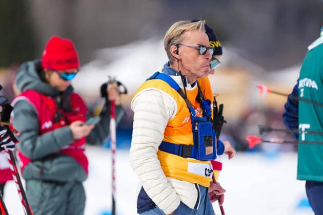 Winter Olympics in Milan Cortina 2026 Val di Fiemme, Italy 20260221. Norway s national coach Arild Monsen during the cross-country skiing 50 km Classic men s Tesero CC-Stadium during the Winter Olympics in Milan Cortina 2026. Photo: Lise Aserud NTB Val di Fiemme Italy EDITORIAL USE ONLY. RESTRICTED USE FOR BETTING COMPANIES Ref:_SPO5G3NOP6agns.jpg *** Winter Olympics in Milan Cortina 2026 Val di Fiemme, Italy 20260221 Norway s national coach Arild Monsen during the cross country skiing 50 km Classic men s Tesero CC Stadium during the Winter Olympics in Milan Cortina 2026 Photo Lise Aserud NTB Val di Fiemme Italy EDITORIAL USE ONLY RESTRICTED USE FOR BETTING COMPANIES  Copyright: xLisexAserudxx xNTBx