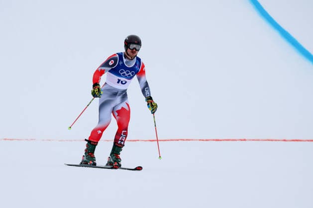 Livigno, Italien 21. Februar 2026: Ski Freestyle Ski Cross Männer - Olympia 2026 Im Bild: Reece Howden (CAN) Snow Park *** Livigno, Italy February 21, 2026 Ski Freestyle Ski Cross Men Olympia 2026 In the picture Reece Howden CAN Snow Park Copyright: xFotostandx xHettichx