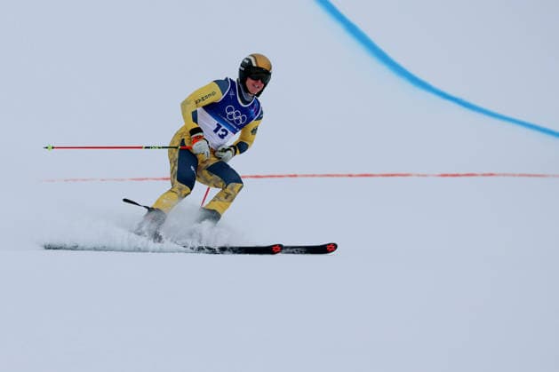 Livigno, Italien 21. Februar 2026: Ski Freestyle Ski Cross Männer - Olympia 2026 Im Bild: Florian Wilmsmann (GER) Snow Park *** Livigno, Italy February 21, 2026 Ski Freestyle Ski Cross Men Olympia 2026 In the picture Florian Wilmsmann GER Snow Park Copyright: xFotostandx xHettichx