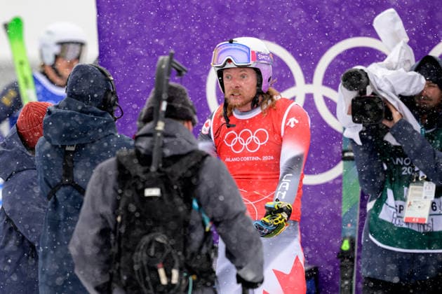 260221 Jared Schmidt of Canada after competing in men s freestyle skiing ski cross round of 16 during day 15 of the 2026 Winter Olympics on February 21, 2026 in Livigno. Photo: Vegard Grott BILDBYRAN kod VG VG0890 bbeng Olympic Games, Olympische Spiele, Olympia, OS olympics winter olympics os ol olympiska spel vinter-os olympiske leker milano cortina 2026 milan cortina 2026 milano cortina 2026 olympic games milano cortina 2026 winter olympic games milano cortina-os milano cortina-ol vinter-ol ski cross freestyle skiing skicross kanada depp *** 260221 Jared Schmidt of Canada after competing in men s freestyle skiing ski cross round of 16 during day 15 of the 2026 Winter Olympics on February 21, 2026 in Livigno Photo Vegard Grott BILDBYRAN kod VG VG0890 bbeng olympic games olympics winter olympics os ol olympiska spel vinter os olympiske leker milano cortina 2026 milan cortina 2026 milano cortina 2026 olympic games milano cortina 2026 winter olympic games milano cortina os milano cortina ol vinter ol ski cross freestyle skiing skicross kanada depp  Copyright: VEGARDxGRoTT BB260221VG029
