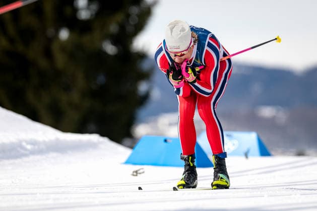 OLYMPICS - Winter Olympic Games, Olympische Spiele, Olympia, OS Milano Cortina 2026 TESERO,ITALY,21.FEB.26 - OLYMPICS, NORDIC SKIING, NORDIC COMBINED, CROSS COUNTRY - Winter Olympic Games Milano Cortina 2026, 50km, mass start, classic, men. Image shows Johannes Hoesflot Klaebo (NOR).  GEPAxpictures xMatthiasxTrinkl
