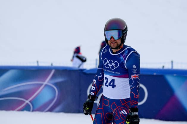 Livigno, Italien 21. Februar 2026: Ski Freestyle Ski Cross Männer - Olympia 2026 Im Bild: Oliver Davies (GBR) Snow Park *** Livigno, Italy February 21, 2026 Ski Freestyle Ski Cross Men Olympia 2026 In the picture Oliver Davies GBR Snow Park Copyright: xFotostandx xHettichx