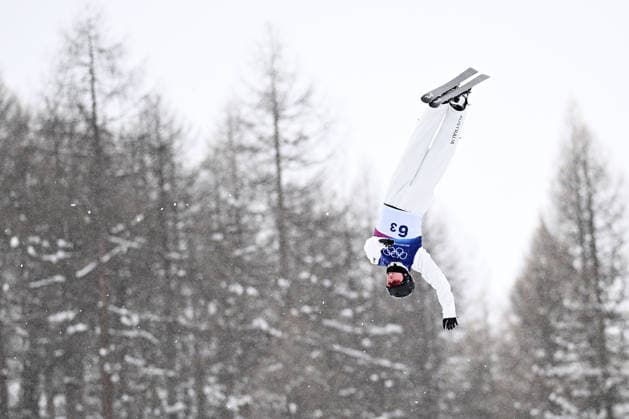 2026 WINTER Olympic Games, Olympische Spiele, Olympia, OS Reilly Flanagan of Australia during the Mixed Team Aerials finals at the Livigno Aerials and Moguls Park on day 15 of the 2026 Milano Cortina Winter Olympic Games in Livigno, Italy, Saturday, February 21, 2026. ( NO ARCHIVING, EDITORIAL USE ONLY LIVIGNO SONDRIO ITALY  Copyright: xDANxHIMBRECHTSx 20260221148959140203