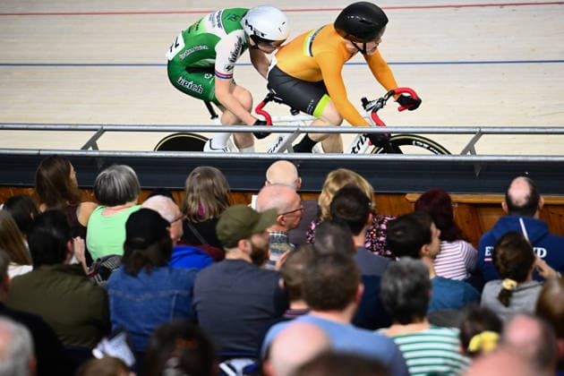 2026 British Cycling Lloyds National Track Championships Picture by Olly Hassell SWpix.com - 21 02 2026 - 2026 British Cycling Lloyds National Track Championships - National Cycling Centre, Manchester, England - Sprint - M Para B Qualifying - Josh Matten (Graham Weigh Racing) Copyright: x xSWpix.comx(t axPhotographyxHubxLtd)xOllyxHassell SWpix.comx SWP-3203-0542