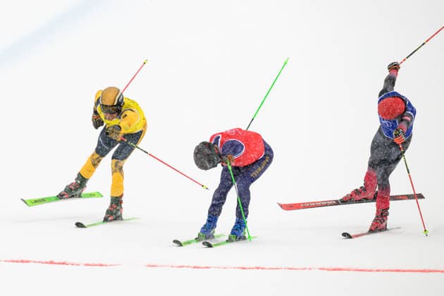 260221 Satoshi Furuno of Japan, Tim Hronek of Germany and Nicolas Lussnig of Austria compete in men s freestyle skiing ski cross round of 16 during day 15 of the 2026 Winter Olympics on February 21, 2026 in Livigno. Photo: Vegard Grott BILDBYRAN kod VG VG0890 bbeng Olympic Games, Olympische Spiele, Olympia, OS olympics winter olympics os ol olympiska spel vinter-os olympiske leker milano cortina 2026 milan cortina 2026 milano cortina 2026 olympic games milano cortina 2026 winter olympic games milano cortina-os milano cortina-ol vinter-ol ski cross freestyle skiing skicross tyskland österrike *** 260221 Satoshi Furuno of Japan, Tim Hronek of Germany and Nicolas Lussnig of Austria compete in men s freestyle skiing ski cross round of 16 during day 15 of the 2026 Winter Olympics on February 21, 2026 in Livigno Photo Vegard Grott BILDBYRAN kod VG VG0890 bbeng olympic games olympics winter olympics os ol olympiska spel vinter os olympiske leker milano cortina 2026 milan cortina 2026 milano cortina 2026 olympic games milano cortina 2026 winter olympic games milano cortina os milano cortina ol vinter ol ski cross freestyle skiing skicross germany austria  Copyright: VEGARDxGRoTT BB260221VG044