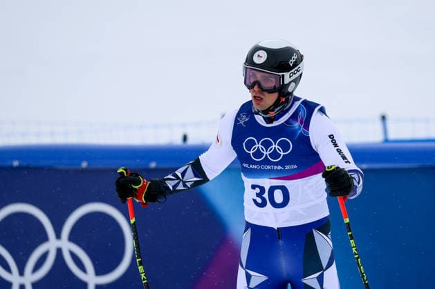 Livigno, Italien 21. Februar 2026: Ski Freestyle Ski Cross Männer - Olympia 2026 Im Bild: Daniel Paulus (CZE) Snow Park *** Livigno, Italy February 21, 2026 Ski Freestyle Ski Cross Men Olympia 2026 In the picture Daniel Paulus CZE Snow Park Copyright: xFotostandx xHettichx