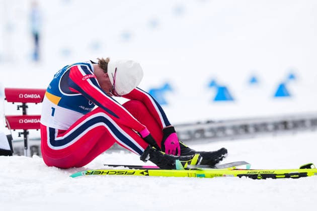 Winter Olympics in Milan Cortina 2026 Val di Fiemme, Italy 20260221. Johannes Hosflot Klaebo from Norway wins Olympic gold in the cross-country skiing 50 km Classic men s Tesero CC-Stadium during the Winter Olympics in Milano Cortina 2026. Photo: Lise Aserud NTB Val di Fiemme Italy EDITORIAL USE ONLY. RESTRICTED USE FOR BETTING COMPANIES Ref:_SPO4itmbihawm4.jpg *** Winter Olympics in Milan Cortina 2026 Val di Fiemme, Italy 20260221 Johannes Hosflot Klaebo from Norway wins Olympic gold in the cross country skiing 50 km Classic men s Tesero CC Stadium during the Winter Olympics in Milano Cortina 2026 Photo Lise Aserud NTB Val di Fiemme Italy EDITORIAL USE ONLY RESTRICTED USE FOR BETTING COMPANIES  Copyright: xLisexAserudxx xNTBx