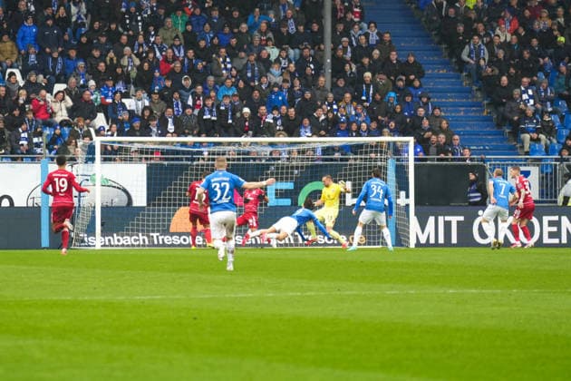 2. Bundesliga: SV Darmstadt 98 vs Fortuna Düsseldorf, Merck-Stadion am Böllenfalltor, 21.02.2026 Tor zum 1:0 für Darmstadt 98 durch Fraser Hornby (SV Darmstadt 98, 9) Torjubel 2. Bundesliga: SV Darmstadt 98 vs Fortuna Düsseldorf, Merck-Stadion am Böllenfalltor, 21.02.2026 DFB DFL REGULATIONS PROHIBIT ANY USE OF PHOTOGRAPHS AS IMAGE SEQUENCES AND OR QUASI-VIDEO.
