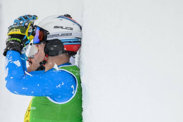 260221 Simone Deromedis of Italy celebrates after competing in men s freestyle skiing ski cross final during day 15 of the 2026 Winter Olympics on February 21, 2026 in Livigno. Photo: Vegard Grott BILDBYRAN kod VG VG0890 bbeng Olympic Games, Olympische Spiele, Olympia, OS olympics winter olympics os ol olympiska spel vinter-os olympiske leker milano cortina 2026 milan cortina 2026 milano cortina 2026 olympic games milano cortina 2026 winter olympic games milano cortina-os milano cortina-ol vinter-ol ski cross freestyle skiing skicross italien jubel *** 260221 Simone Deromedis of Italy celebrates after competing in men s freestyle skiing ski cross final during day 15 of the 2026 Winter Olympics on February 21, 2026 in Livigno Photo Vegard Grott BILDBYRAN kod VG VG0890 bbeng olympic games olympics winter olympics os ol olympiska spel vinter os olympiske leker milano cortina 2026 milan cortina 2026 milano cortina 2026 olympic games milano cortina 2026 winter olympic games milano cortina os milano cortina ol vinter ol ski cross freestyle skiing skicross italien jubel  Copyright: VEGARDxGRoTT BB260221VG049