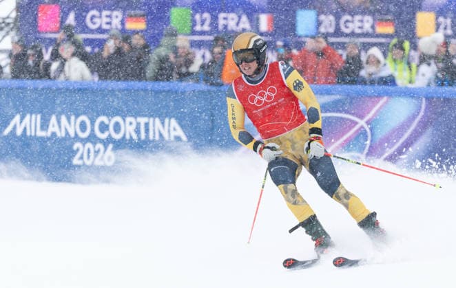 OLYMPICS - Winter Olympic Games, Olympische Spiele, Olympia, OS Milano Cortina 2026 LIVIGNO,ITALY,21.FEB.26 - OLYMPICS, FREE SKI, FREESTYLE SKIING - Winter Olympic Games Milano Cortina 2026, Skicross, men, final. Image shows Florian Wilmsmann (GER)  GEPAxpictures xWolfgangxGrebien