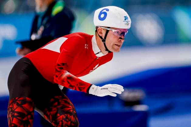 Viktor Hald Thorup of Denmark Men s Mass Start Semifinals, Milano Cortina 2026 Winter Olympics: Day 15, Speed skating, Eisschnelllauf - Milano Cortina 2026 Winter Olympics: Day 15, Milano Speed Skating Stadium, February 21, 2026, Milan, Italy.