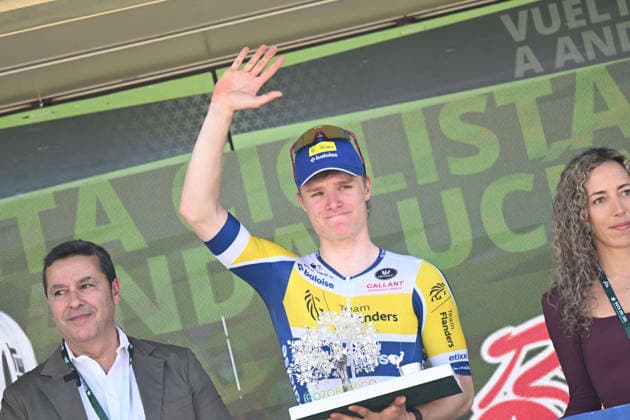 21-02-2026 Vuelta Andalucia; Tappa 04 Montoro - Pozoblanco; 2026, Flanders - Baloise; Crabbe, Tom; Pozoblanco; 
