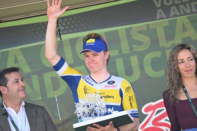 21-02-2026 Vuelta Andalucia; Tappa 04 Montoro - Pozoblanco; 2026, Flanders - Baloise; Crabbe, Tom; Pozoblanco; 