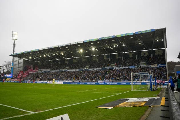 2. Bundesliga: SV Darmstadt 98 vs Fortuna Düsseldorf, Merck-Stadion am Böllenfalltor, 21.02.2026 SV Darmstadt 98 Merck-Stadion am Böllenfalltor 2. Bundesliga: SV Darmstadt 98 vs Fortuna Düsseldorf, Merck-Stadion am Böllenfalltor, 21.02.2026 DFB DFL REGULATIONS PROHIBIT ANY USE OF PHOTOGRAPHS AS IMAGE SEQUENCES AND OR QUASI-VIDEO.