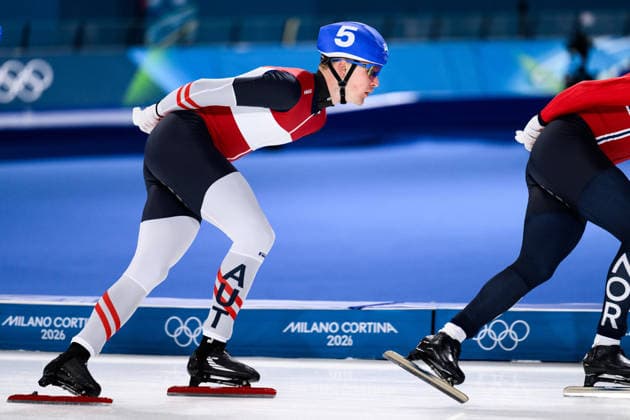 260221 Gabriel Odor of Austria competes in the men s Speed skating, Eisschnelllauf mass start semifinal during day 15 of the 2026 Winter Olympics on February 21, 2026 in Milan. Photo: Emma Wallskog BILDBYRAN kod EW EW0646 skridskor speed skating Olympic Games, Olympische Spiele, Olympia, OS olympics winter olympics os ol olympiska spel vinter-os olympiske leker milano cortina 2026 milan cortina 2026 milano cortina 2026 olympic games milano cortina 2026 winter olympic games milano cortina-os milano cortina-ol vinter-ol 15 bbeng masstart mass start norge norway *** 260221 Gabriel Odor of Austria competes in the men s speed skating mass start semifinal during day 15 of the 2026 Winter Olympics on February 21, 2026 in Milan Photo Emma Wallskog BILDBYRAN code EW EW0646 skates speed skating olympic games olympics winter olympics os ol olympiska spel vinter os olympiske leker milano cortina 2026 milan cortina 2026 milano cortina 2026 olympic games milano cortina 2026 winter olympic games milano cortina os milano cortina ol vinter ol 15 bbeng masstart mass start norge norway  Copyright: EMMAxWALLSKOG BB260221EW026