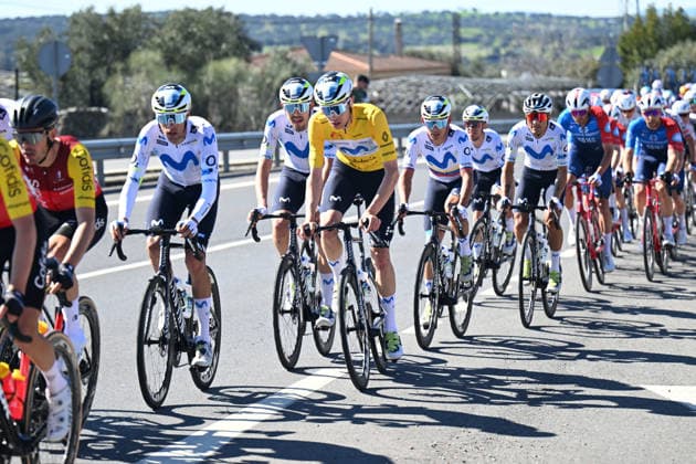 21-02-2026 Vuelta Andalucia; Tappa 04 Montoro - Pozoblanco; 2026, Movistar; Romeo Abad, Ivan; Pozoblanco; 