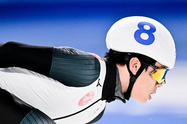 SASAKI Shomu (JPN), during Speed skating, Eisschnelllauf Men s Mass Start, Speed Skating, at the Olympic Winter games, Winterspiele,Spiele, Summer games Milano Cortina 2026, at Milano Speed Skating Stadium, on February 21, 2026 in Milan, Italy. Noxthirdxpartyxsales  aflo_320741905