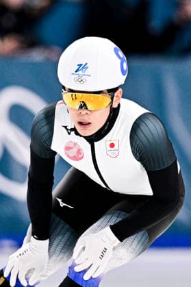 SASAKI Shomu (JPN), during Speed skating, Eisschnelllauf Men s Mass Start, Speed Skating, at the Olympic Winter games, Winterspiele,Spiele, Summer games Milano Cortina 2026, at Milano Speed Skating Stadium, on February 21, 2026 in Milan, Italy. Noxthirdxpartyxsales  aflo_320742035