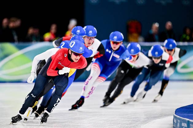 STRAND Didrik Eng (NOR), during Speed skating, Eisschnelllauf Men s Mass Start, Speed Skating, at the Olympic Winter games, Winterspiele,Spiele, Summer games Milano Cortina 2026, at Milano Speed Skating Stadium, on February 21, 2026 in Milan, Italy. Noxthirdxpartyxsales  aflo_320743159