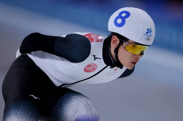 Shomu Sasaki (JPN), FEBRUARY 21, 2026 - Speed skating, Eisschnelllauf : Men s Mass Start Semi-final during the Milano Cortina 2026 Olympic Winter games, Winterspiele,Spiele, Summer games at Milano Speed Skating Stadium in Milan, Italy. Noxthirdxpartyxsales  aflo_320748862