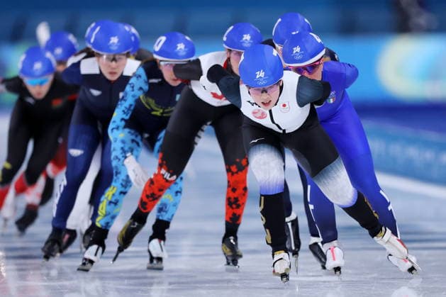 Momoka Horikawa (JPN), FEBRUARY 21, 2026 - Speed skating, Eisschnelllauf : Women s Mass Start Semi-final during the Milano Cortina 2026 Olympic Winter games, Winterspiele,Spiele, Summer games at Milano Speed Skating Stadium in Milan, Italy. Noxthirdxpartyxsales  aflo_320748889