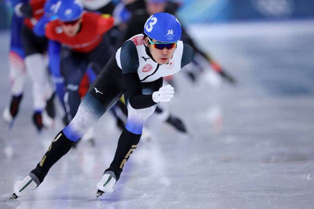 Motonaga Arito (JPN), FEBRUARY 21, 2026 - Speed skating, Eisschnelllauf : Men s Mass Start Semi-final during the Milano Cortina 2026 Olympic Winter games, Winterspiele,Spiele, Summer games at Milano Speed Skating Stadium in Milan, Italy. Noxthirdxpartyxsales  aflo_320748872