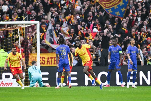 RC Lens v AS Monaco - Ligue 1 McDonald s 2025 2026 11 Odsonne EDOUARD (rcl) during the Ligue 1 McDonald s match between Lens and Monaco at Stade Bollaert-Delelis on February 21, 2026 in Lens, France. Lens France  Copyright: xFEPx 776348298